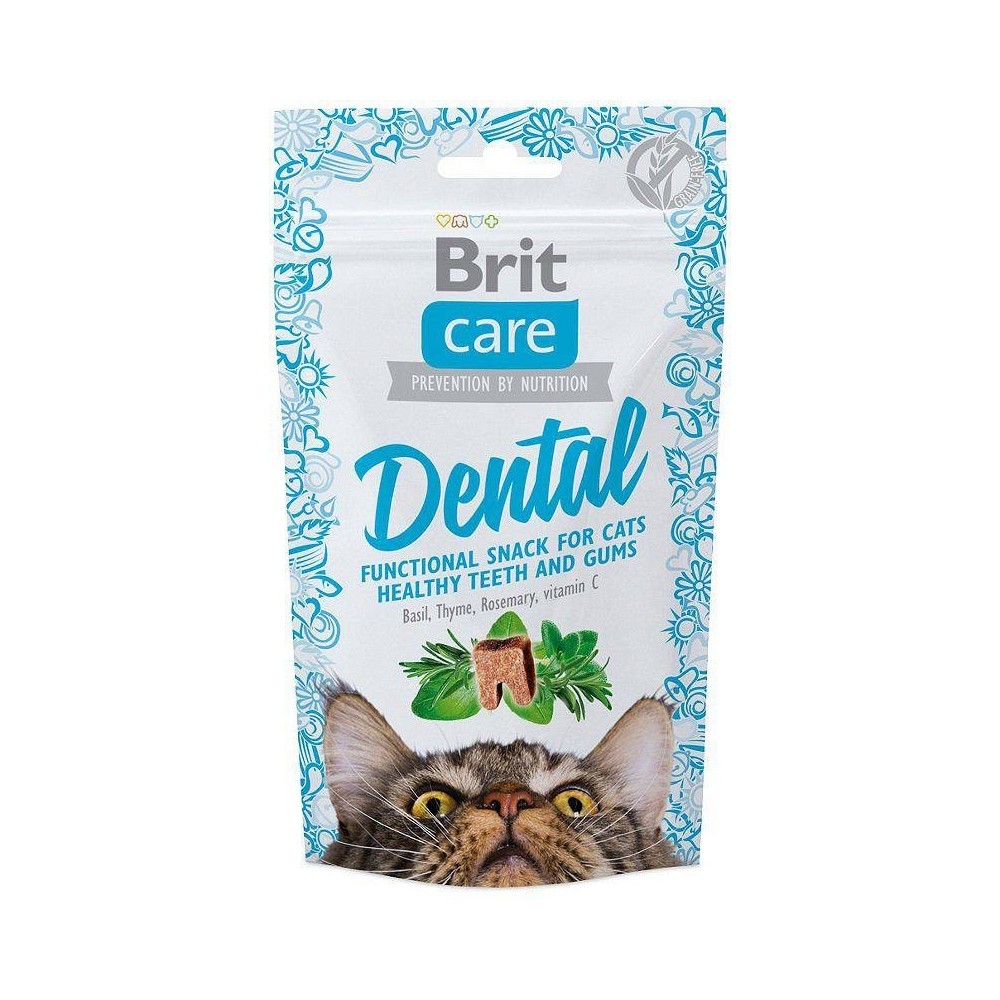 Brit Care  Cat SNACK DENTAL 50g