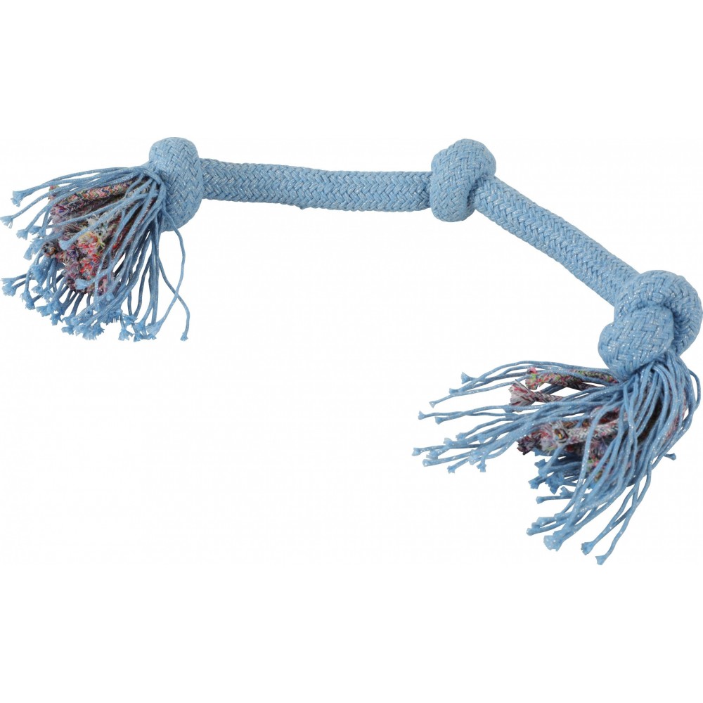 Zolux Zabawka sznurowa COSMIC 3 węzły, 45 cm dla psa
