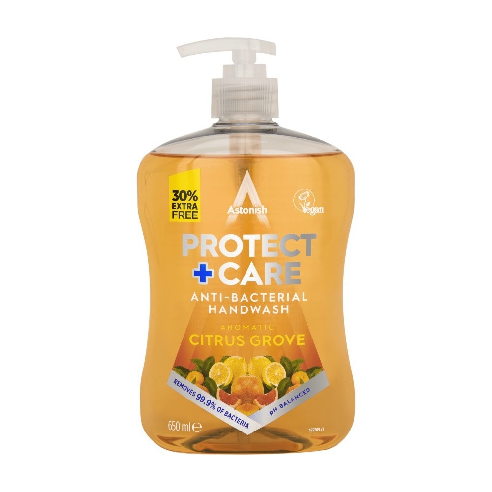 Astonish Protect And Care 650ml antybakteryjne mydło cytrynowe