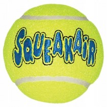 Kong SqueakAir Ball Bulk M piłka tenisowa z piszczałka dla psa 6,4 cm