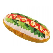 Nobby Hot Dog dla psa 17 cm pluszowa zabawka