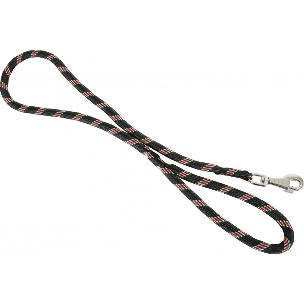 Zolux Smycz nylonowa sznur 13mm/ 1,2m czarna dla psa