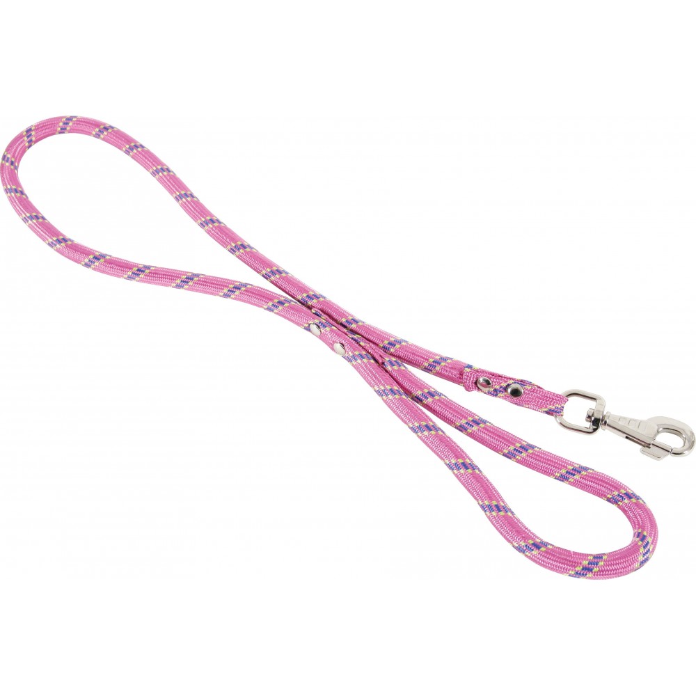 Zolux Smycz nylonowa sznur 13mm/1,2 różowa dla psów