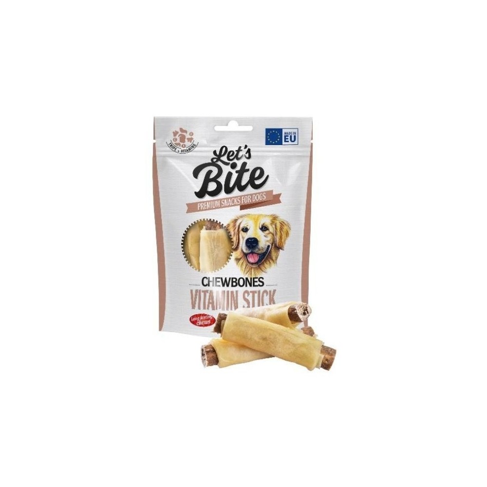 Brit Let's Bite Chewbones Vitamins 150g gryzak dla psa