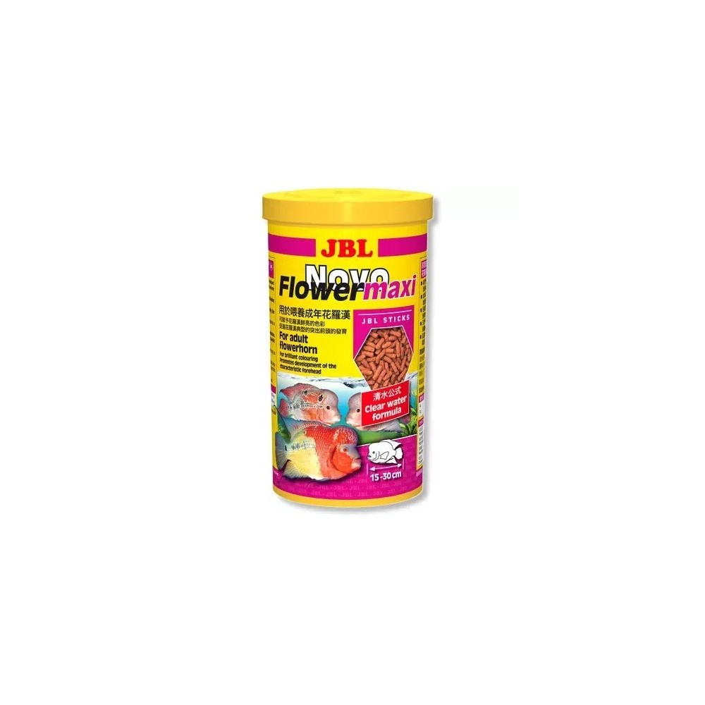 JBL Novoflower 1L pokarm podstawowy w pałeczkach dla dużych pielęgnic