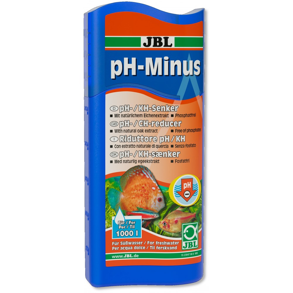 JBL PH-MINUS 250ml preparat do obniżania pH/KH 230