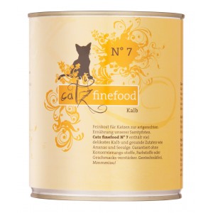 Catz finefood No.7 cielęcina 800g mokra karma dla kota