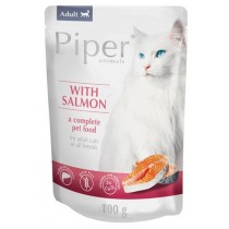 Piper Animals Łosoś 100g kompletna karma mokra dla kota