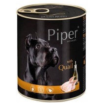 Piper Animals Przepiórka 800g mokra karma dla psa