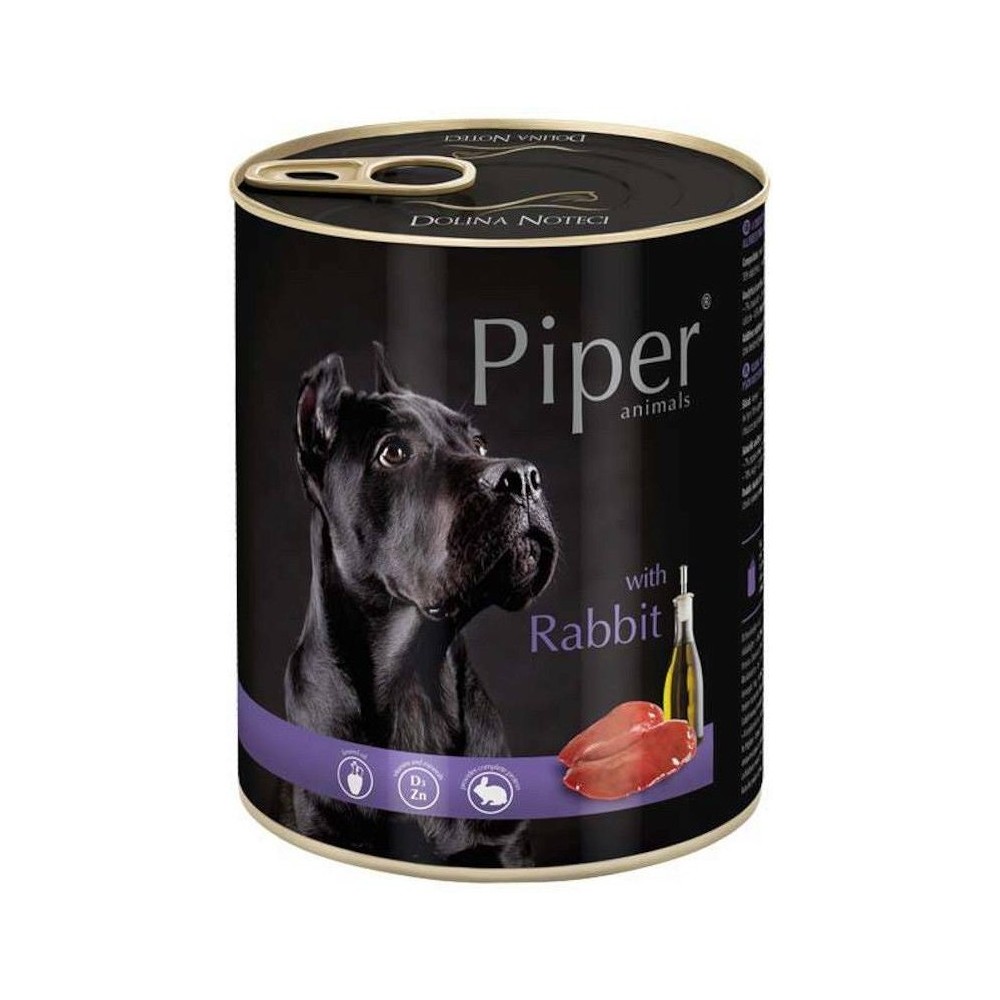 Piper Animals Królik 800g mokra karma dla psa