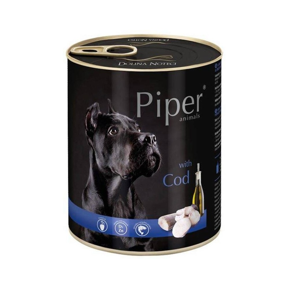 Piper Animals Dorsz 800g mokra karma dla psa