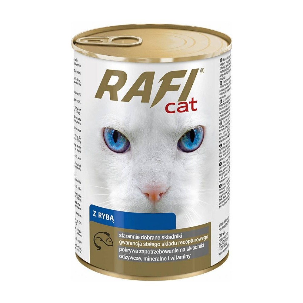 Rafi Cat z Łososiem 415g mokra karma dla kota