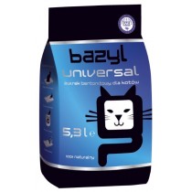 Bazyl Universal 5,3l bentonitowy żwirek dla kota 100% naturalny