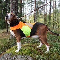 Kivalo Dog Kamizelka odblaskowa dla psa XS żółto-pomarańczowa 29-40 cm