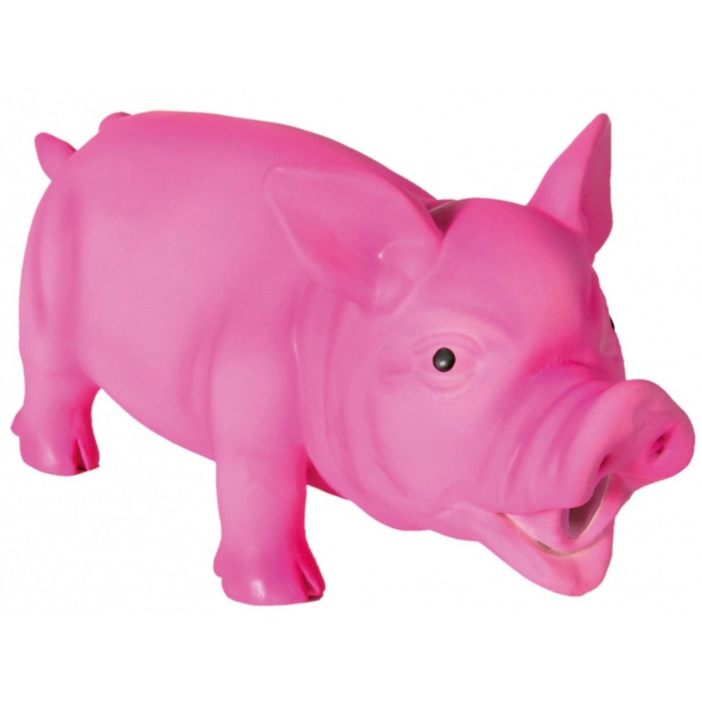 LupiPets Zabawka dla psa Świnka z Dźwiękiem Różowa 20cm
