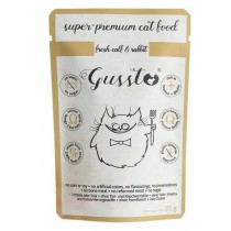 Gussto Cat Cielęcina z Królikiem 3 x 85g mokra karma dla kota pakiet
