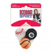 Kong Sport Balls Assorted M piłki sportowe dla psa 3 szt.