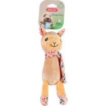Zolux CHIQUITOS lama z szaliczkiem zabawka pluszowa 26,5 cm