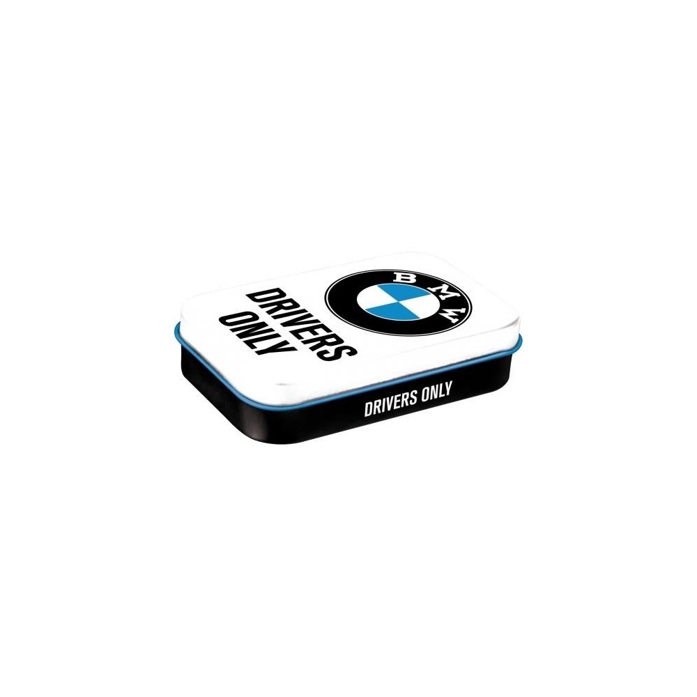 Retro mintbox XL BMW-Drivers Only pudełko z miętówkami