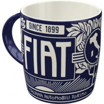 43069 Kubek Fiat Since 1899 Logo Blue
