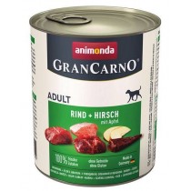 Animonda GranCarno Adult Wołowina Jeleń z Jabłkiem 800g karma dla psa