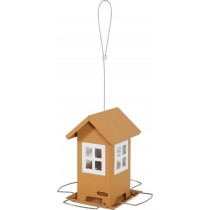 Zolux Karmnik dla ptaków Domek z 4 oknami miodowy 39 cm