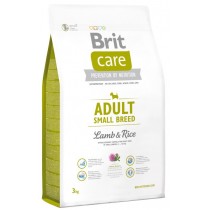 BRIT CARE adult small breed lamb & rice 3kg