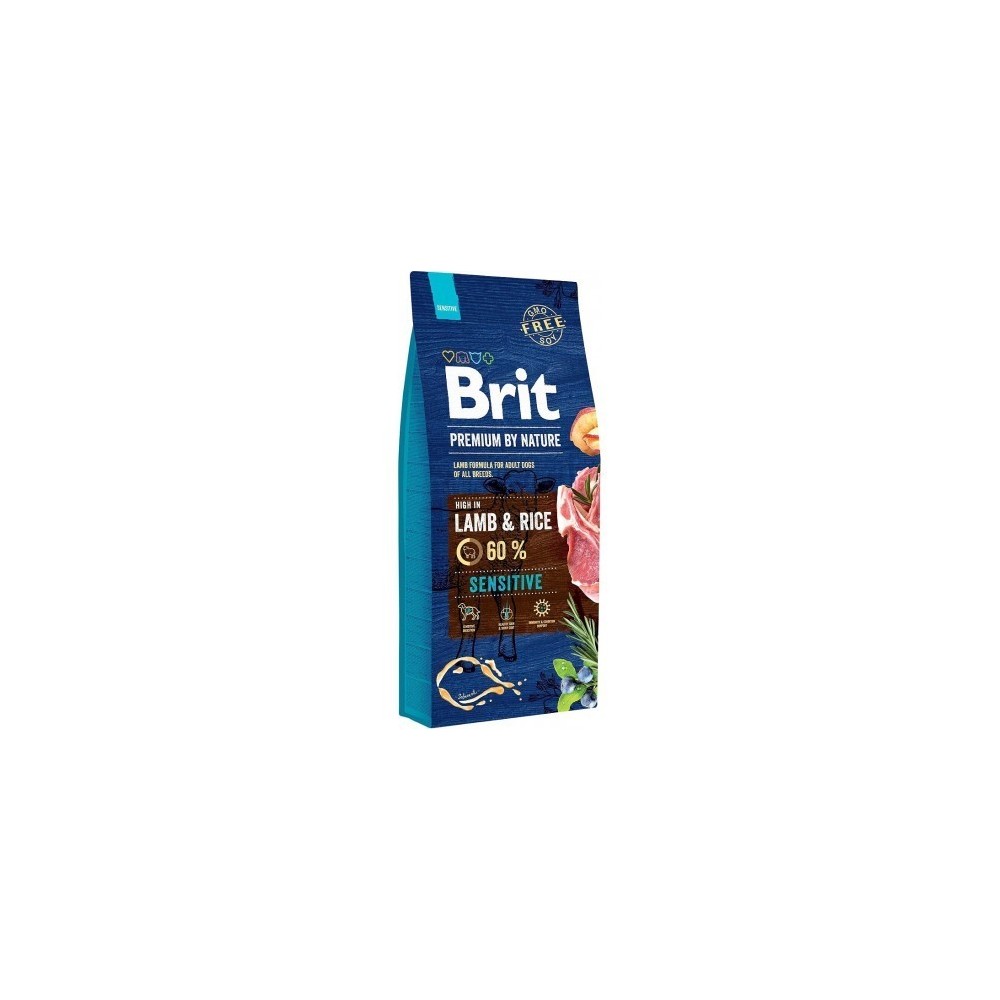 Brit Premium By Nature Sensiti Lamb 15kg dla psów z alergią