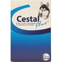 Tabletki na odrobaczanie dla psów Cestal Plus 2 tabletki