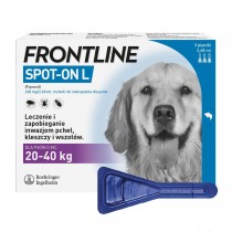 Frontline SPOT- ON dla dużych psów L 20-40kg - 1 pipetka