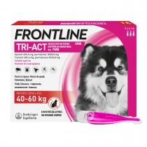 FRONTLINE Tri-Act XL 40-60kg 3 pipety