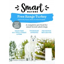 Smart Nature Dog Small Free Range Turkey 2kg