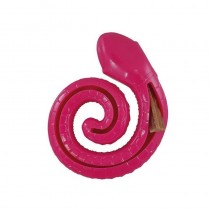 Nobby TPR Wąż malinowy na smaczki 18 cm zabawka z piszczałką