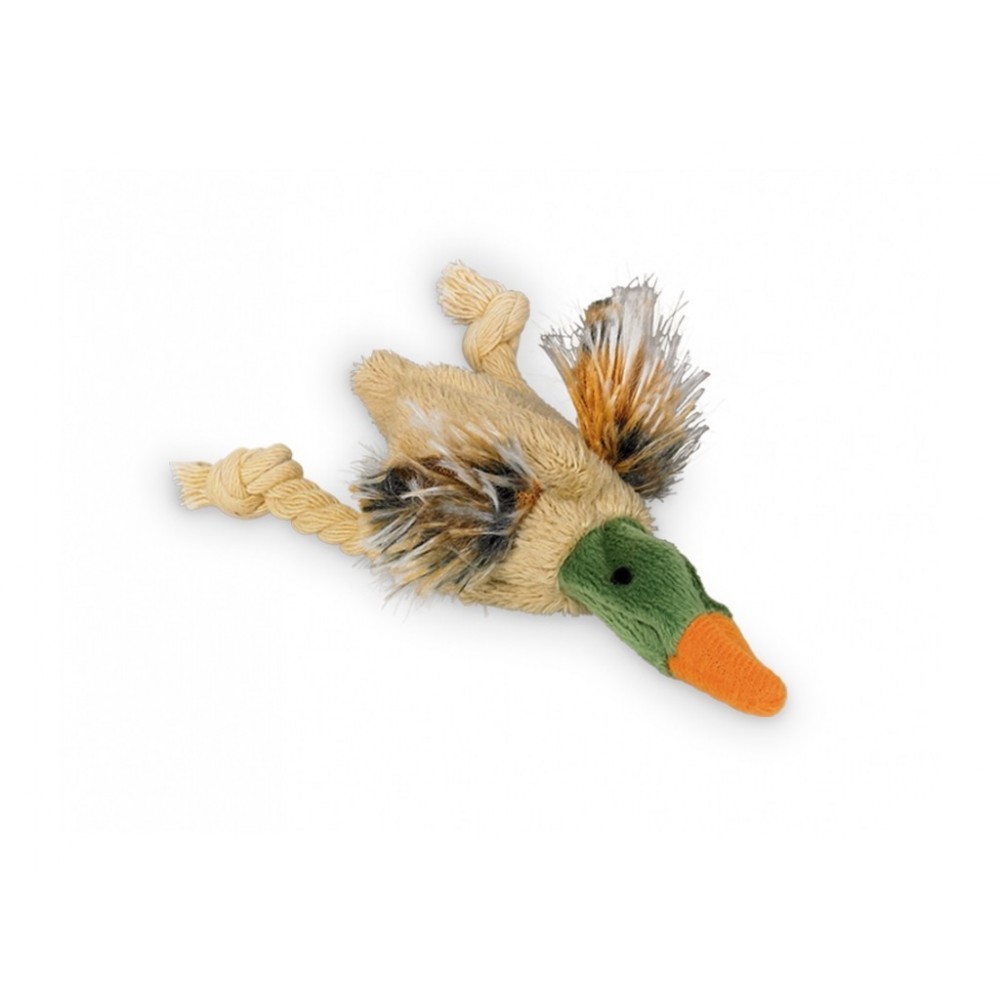 Nobby Plush duck with catnip 10 cm