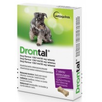 DRONTAL Dog Flavour ba pasożyty dla psów 1tabletka