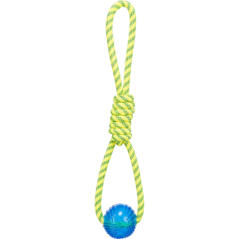 TX-33662 Aqua Toy, sznurek z piłką, dla psa, polie