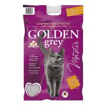 Golden Grey bentonitowy żwirek dla kota z silikatem o zapachu pudru dla dzieci 7 kg