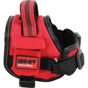 Zolux Moov Comfort XS szelki regulowane sportowe czerwone