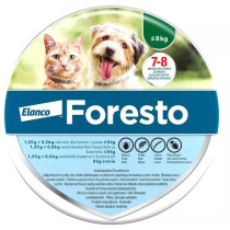 Foresto obroża przeciw pchłom i kleszczom mała 38 cm dla psów i kotów + gratis