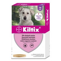 Bayer Kiltix obroża na pchły i kleszcze dla psa 70 cm + Gratis