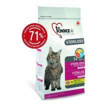 1st Choice Cat Sterilized BEZ ZBÓŻ 2,4kg