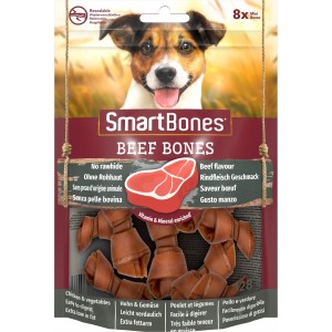 Smart Bones Beef mini 8 szt. 128 g przysmak z wołowiną dla psa