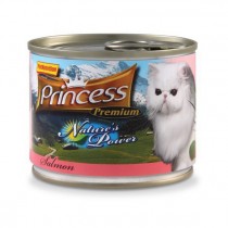 Princess Nature's Power Łosoś 200g mokra karma dla kota z 98% mięsa łosia