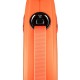 FLEXI Smycz automatyczna XTREME S taśma 5 m kolor pomarańczowy
