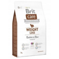BRIT CARE weight loss rabbit & rice 3kg