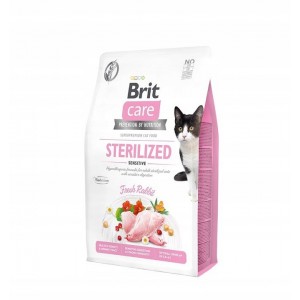 BRIT CARE cat grain-free sterilized sensitive 2kg