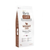 BRIT CARE weight loss rabbit & rice 12kg + GRATIS Lets Bite 80g