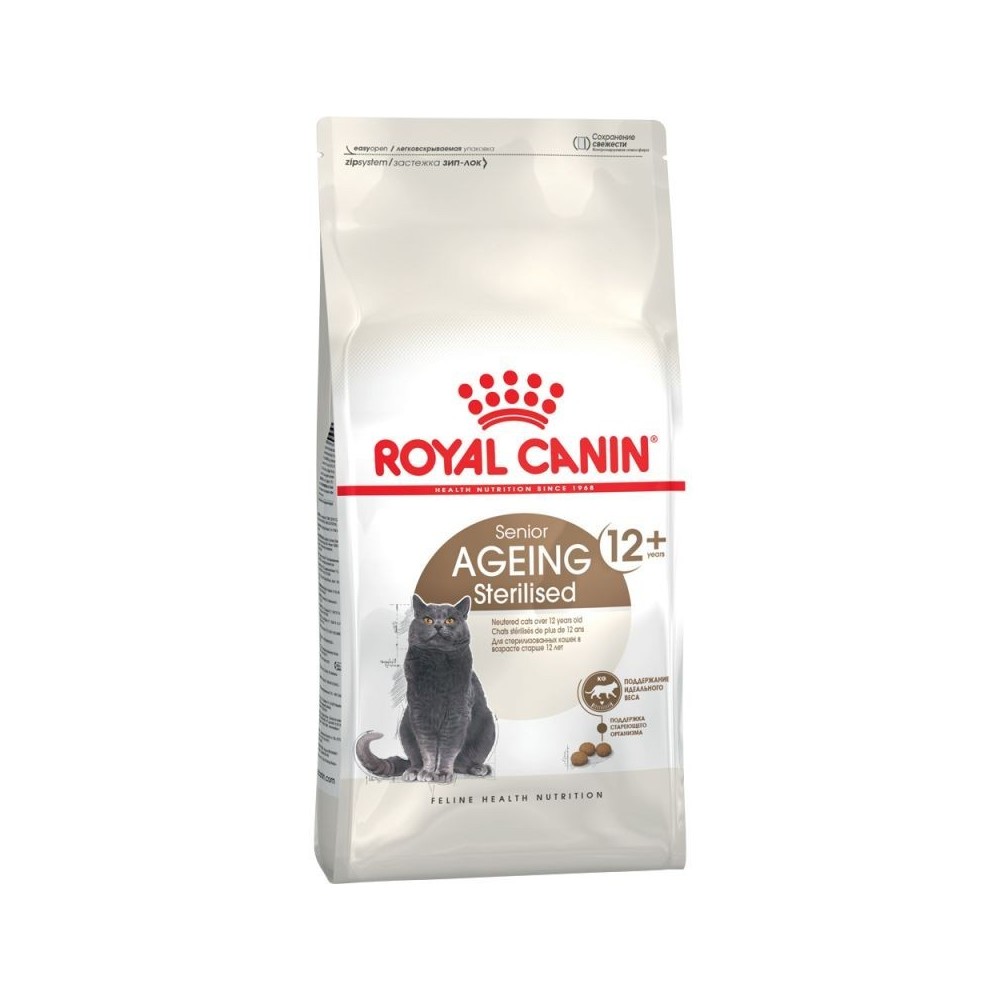 Royal Canin Ageing+12 Sterilised 4kg karma koty starsze sterylizowane