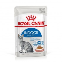 Royal Canin Indoor Sterilised w sosie 85g mokra karma dla kotów domatorów