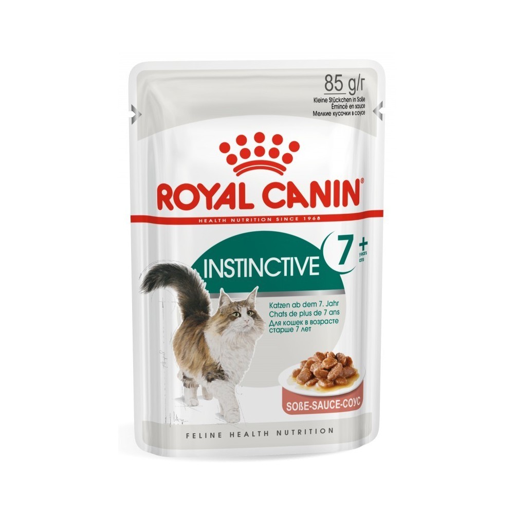 Royal Canin Instinctive +7 w sosie 85g mokra karma dla kotów starszych